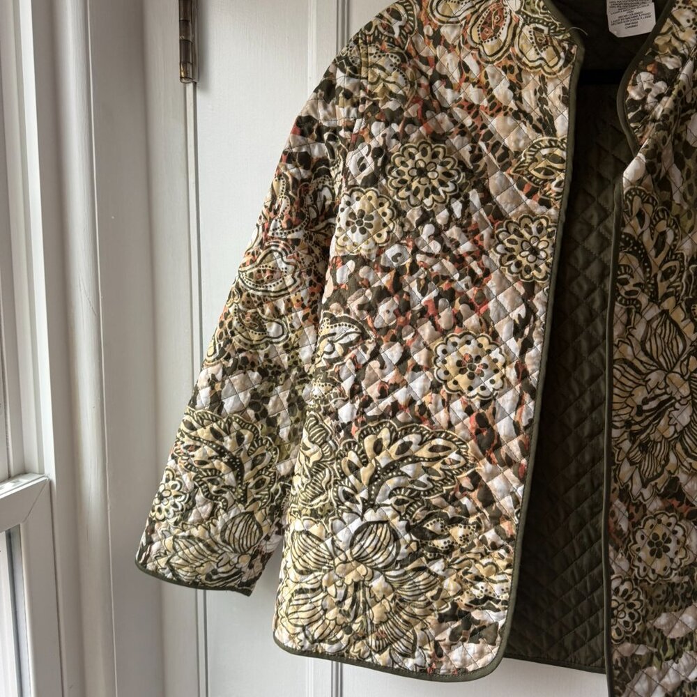 Alfred Dunner Women's Reversible Printed Jacket - Picture 7 of 9